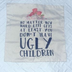 Humorous Pillow Cover , New